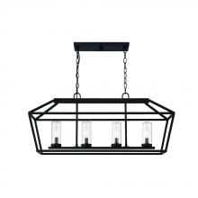 Eurofase 42740-018 - 4LT 34&#34; Outdoor Rectangular Chandelier