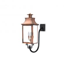 Primo Gas Lanterns RL-26E_GN - Three Light Gooseneck Bracket