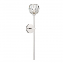 ZEEV Lighting WS70031-1-PN - Parisian 12&#34; Crystal Wallchieres Wall Sconce in Polished Nickel