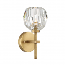 ZEEV Lighting WS70032-1-AGB - Parisian 24&#34; Crystal Wallchieres Wall Sconce in Aged Brass