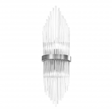 ZEEV Lighting WS70051-2-PN - Citadel 24" 2-Light, Glass Stem Wall Sconce in Polished Nickel