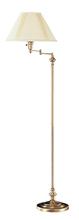 CAL Lighting BO-314-AB - 59&#34; Height Metal Floor Lamp in Antique Brass