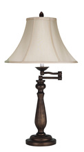 CAL Lighting BO-581TB - 30&#34; Height Metal Table Lamp in Antique Rust