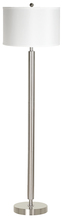 CAL Lighting LA-2004FL-1BS - 60&#34; Tall Metal Floor Lamp in Brushed Steel