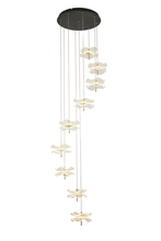 Arnsberg 320710932 - Butterfly 9-Light LED Pendant