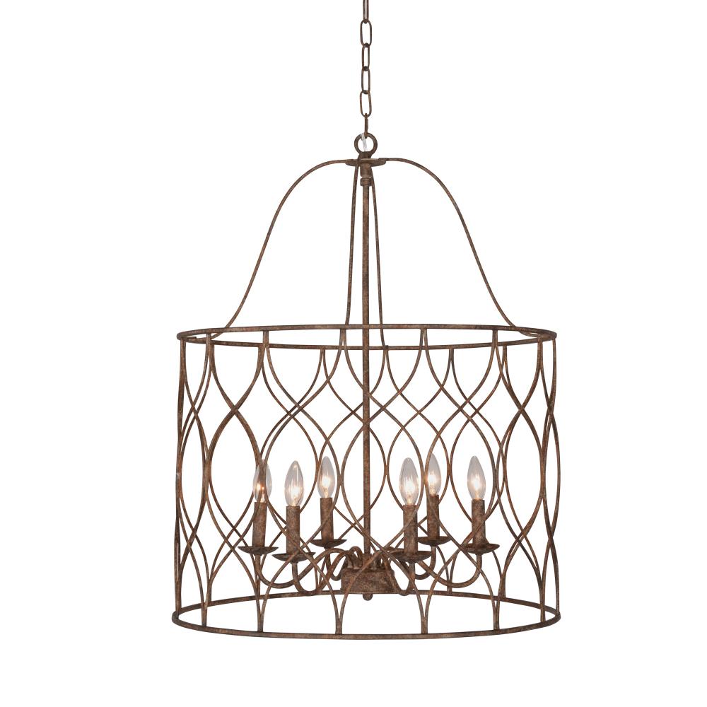 Tabby 6-light Round Chandelier