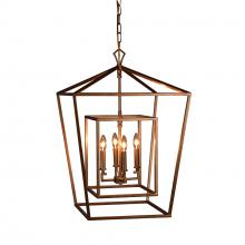 Terracotta Lighting H6125L-4AG - Mattea Large Chandelier with Antique gold