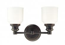 Hudson Valley 3402-SN - 2 LIGHT BATH BRACKET