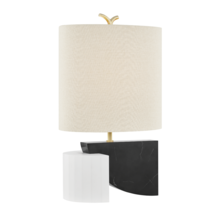 Hudson Valley KBS1428201-AGB - 1 LIGHT TABLE LAMP