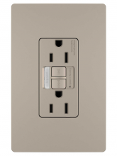 Legrand Radiant 1597NTLTRNICC4 - radiant® Tamper-Resistant 15A Duplex Self-Test GFCI Receptacles with SafeLock® Protection