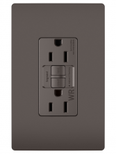 Legrand Radiant 1597TRWR - radiant® Tamper-Resistant Weather-Resistant 15A Duplex Self-Test GFCI Receptacles with SafeLock®