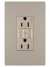 Legrand Radiant 1597TRNICC4 - radiant® Tamper-Resistant 15A Duplex Self-Test GFCI Receptacles with SafeLock® Protection