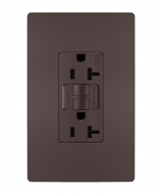 Legrand Radiant 2097TRDBCC4 - radiant® Tamper-Resistant 20A Duplex Self-Test GFCI Receptacle with SafeLock® Protection
