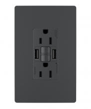 Legrand Radiant 1597TRUSBAAGC4 - radiant® Tamper-Resistant 15A Duplex Self-Test GFCI Receptacles with SafeLock® Protection