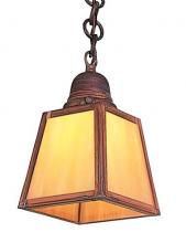 Arroyo Craftsman AH-1TGW-RC - a-line shade pendant with t-bar overlay