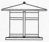 Arroyo Craftsman BC-17OF-N - 17" berkeley column mount