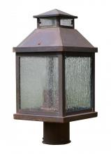 Arroyo Craftsman CAP-9AM-BK - 9&#34; canterbury post mount