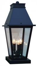 Arroyo Craftsman CRC-8CLR-BK - 8&#34; croydon column mount
