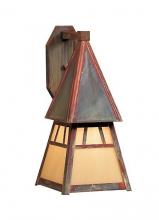 Arroyo Craftsman DS-6GW-BK - 6&#34; dartmouth sconce