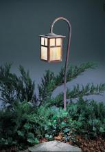 Arroyo Craftsman LV27-M6EGW-BK - low voltage 6&#34; mission fixture without overlay (empty)