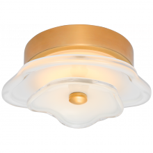 Visual Comfort & Co. Signature Collection RL KS 4063SB-CRE - Leighton 6&#34; Layered Flush Mount