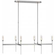 Visual Comfort & Co. Signature Collection RL PB 5046PN-CG - Overture Medium Uplight Linear Chandelier