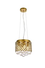 Elegant LD520D10BR - Tully Pendant D10&#34;*H9.7 L4 Brass
