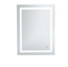Elegant MRE12736 - Helios 27inx36in Hardwired LED mirror with touch sensor and color changing temperature