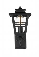 Elegant OD303W15BK - Wall sconce W7&#34; H15&#34; E9&#34; L1 Black