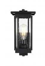 Elegant OD322W13BK - Wall sconce W6.5&#34; H13&#34; E7&#34; L1 Black