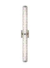 Visual Comfort & Co. Studio Collection WB1879SN-L1 - Cutler 36&#34; Staggered Glass LED Vanity