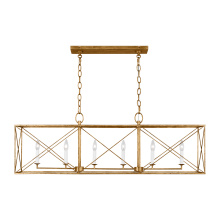 Visual Comfort & Co. Studio Collection CC1646ADB - Beatrix Large Linear Lantern