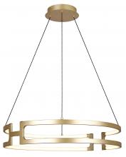 Canarm LCH278A24PGD - BETTONY, 24&#34; W Cord LED Chandelier, Silicone, 30W LED (Int.), Dimm.,3000K 2100L, 4000K 2200Ls