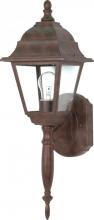 Nuvo 60/541 - Briton - 1 Light 18&#34; Wall Lantern with Clear Seeded Glass - Old Bronze Finish