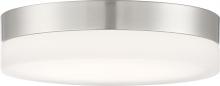 Nuvo 62/460 - Pi - 14"- LED Flush - Brushed Nickel Finish