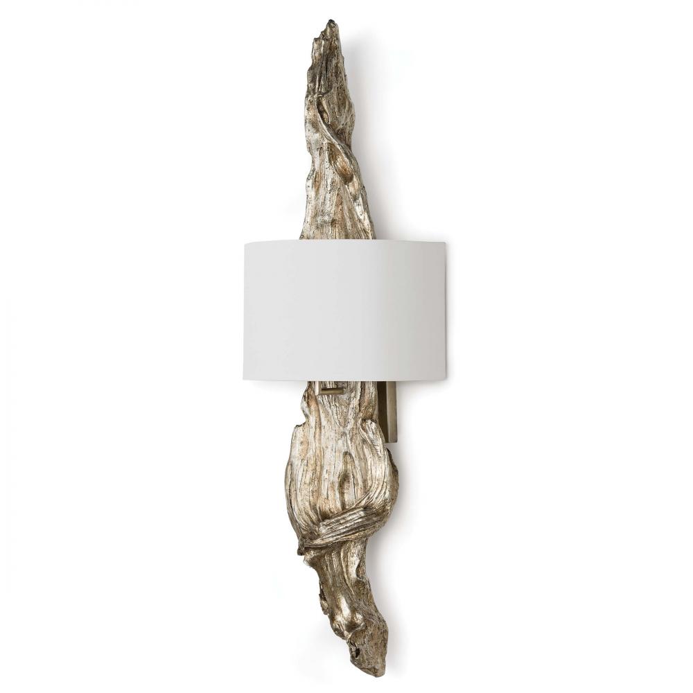 Regina Andrew Driftwood Sconce (Ambered Silver L