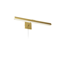 Dainolite PIC222-24LED-AGB - 30W 24&#34; Picture Light, Aged Brass with Frosted Glass Diffuser