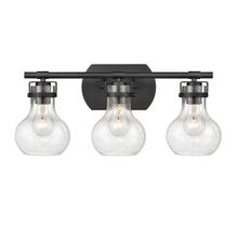 ELK Home 18672/3 - Salamanca 21&#39;&#39; Wide 3-Light Vanity Light - Matte Black