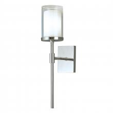 ELK Home 8970-CH-CL - Kimberly 16.75&#39;&#39; High 1-Light Sconce - Chrome