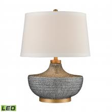 ELK Home D4304-LED - Damascus 23.5&#39;&#39; High 1-Light Table Lamp - Blue - Includes LED Bulb