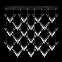 Fine Art Handcrafted Lighting 100054-1 - Blade 62&#34;W Rectangular Pendant