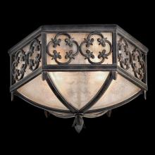 Fine Art Handcrafted Lighting 324882ST - Costa del Sol 16&#34; Outdoor Flush Mount