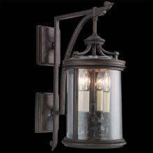 Fine Art Handcrafted Lighting 538581ST - Louvre 25" Outdoor Wall Mount