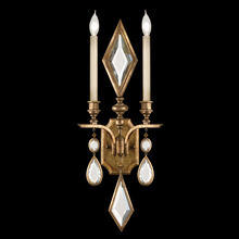 Fine Art Handcrafted Lighting 729150-3ST - Encased Gems 29&#34; Sconce