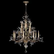 Fine Art Handcrafted Lighting 759440ST - Crystal Laurel 45&#34;W Round Chandelier