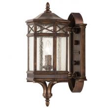 Fine Art Handcrafted Lighting 844881ST - Holland Park 18&#34;H Outdoor Wall Mount
